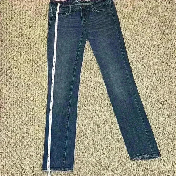 American Eagle Outfitters Stretch Skinny Denim Jeans Women’s Size 4 - Picture 5 of 14